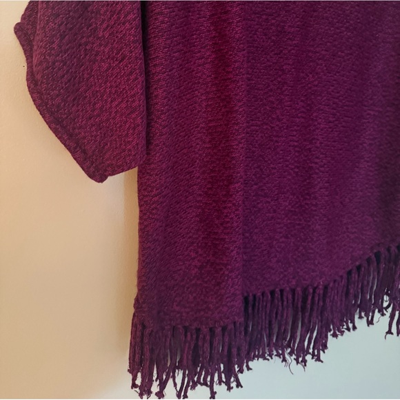 NY Collection Fringe Sweater - Picture 3 of 6